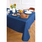 Cotton Linen Hemstitch Tablecloth