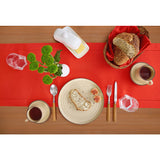 Cotton Linen Hemstitch Table Runner