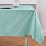 Cotton Linen Hemstitch Tablecloth