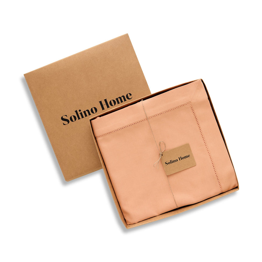 Cotton Linen Hemstitch Tablecloth