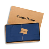 Cotton Linen Hemstitch Table Throw