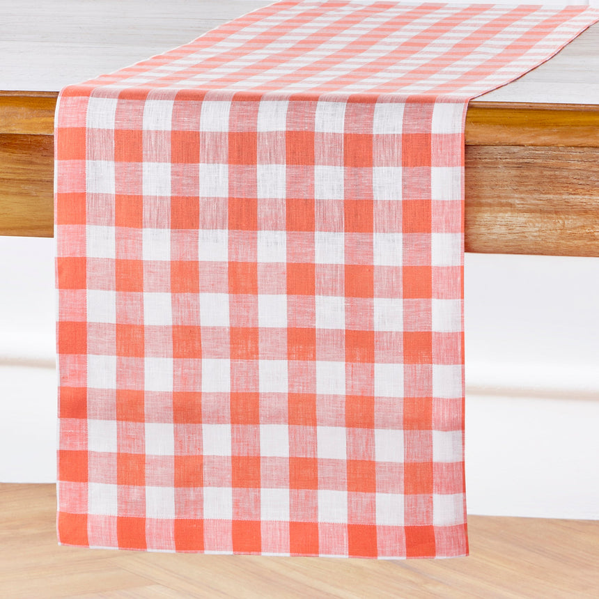 Morgan Check Table Runner - Sale