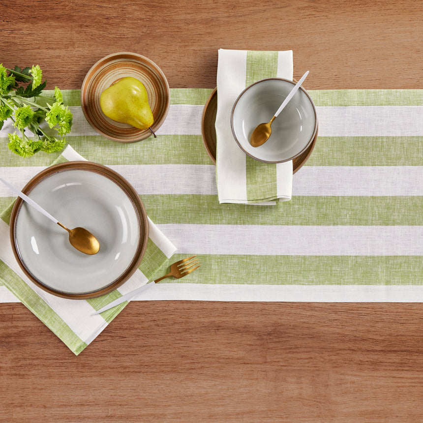 Cabana Stripe Table Runner
