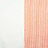 The Stripe Collection Tablecloth Natural & Persimmon