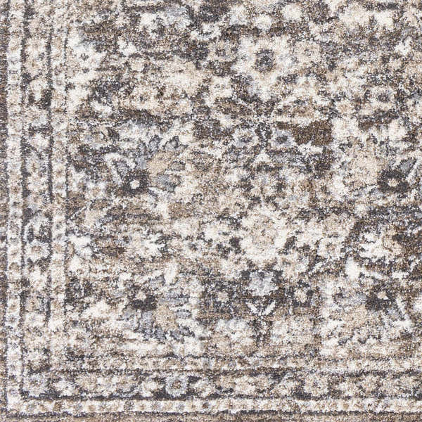 Sample Talihina Brown Luxe Damask Rug