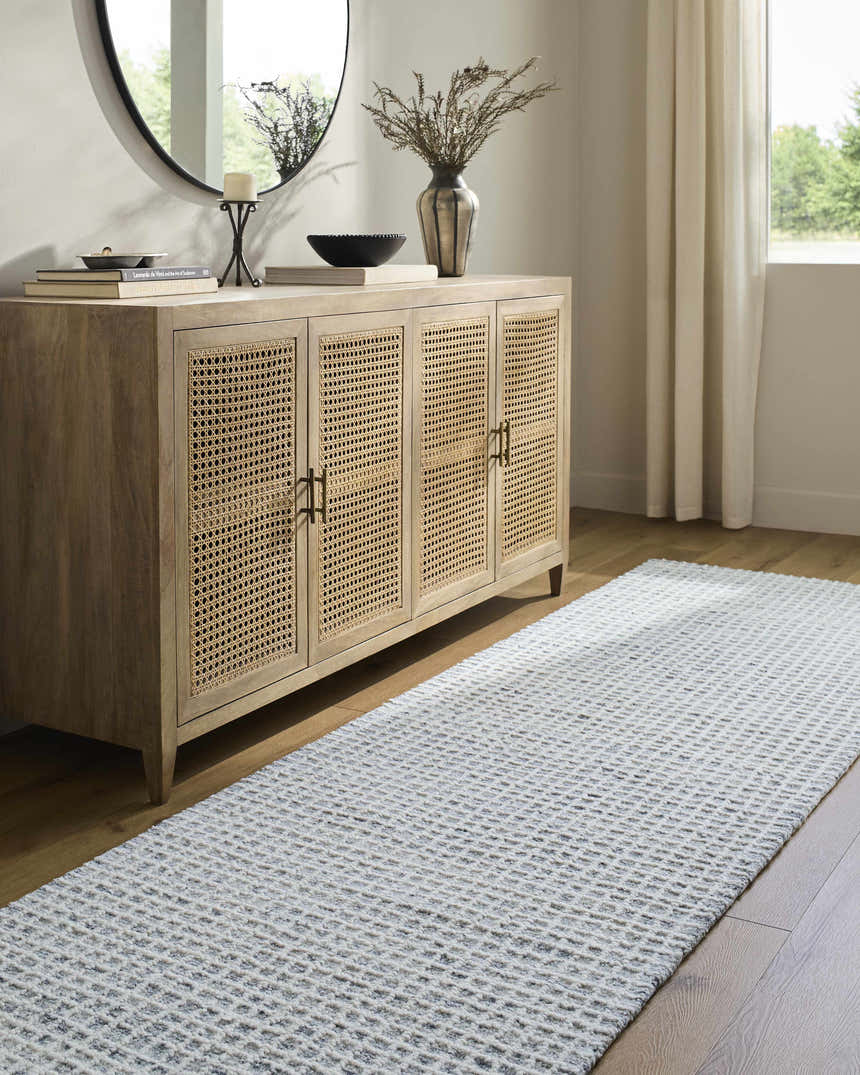 Made to Order Custom Size Anahid Light Gray Area Rug - Vivir x Livabliss