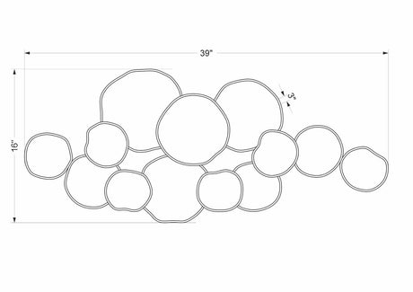 Termianak Metallic - Nickel Wall Decor