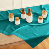 Classic Hemstitch Table Throw