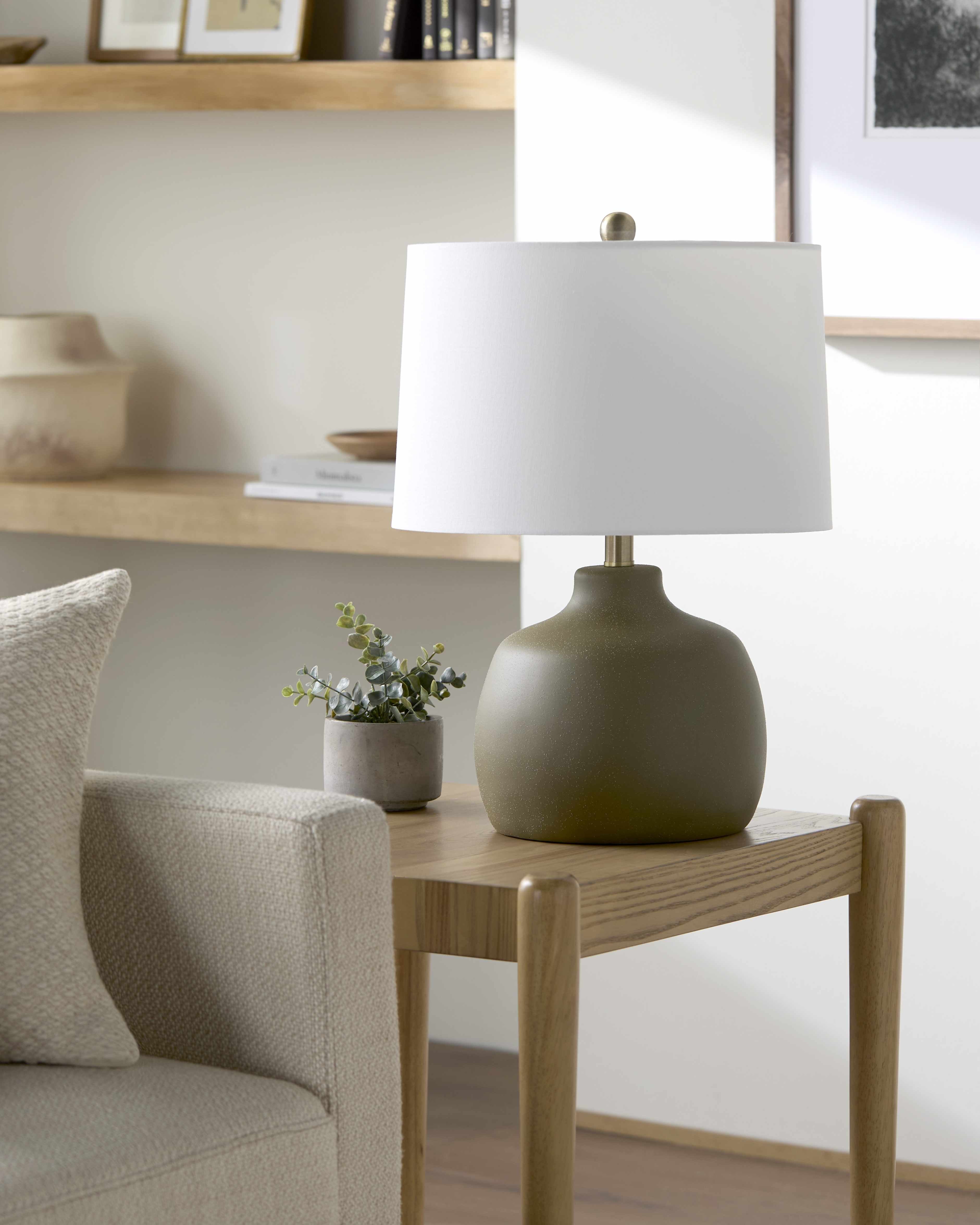Tribaldos Green Table Lamp – Boutique Rugs