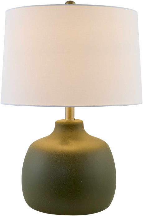 Tribaldos Green Table Lamp