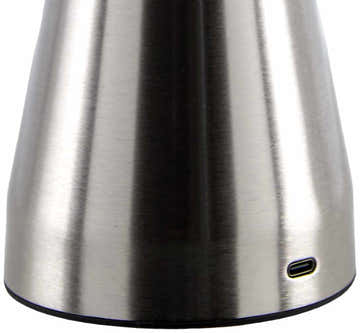 Takhatgarh Metallic - Nickel Table Lamp