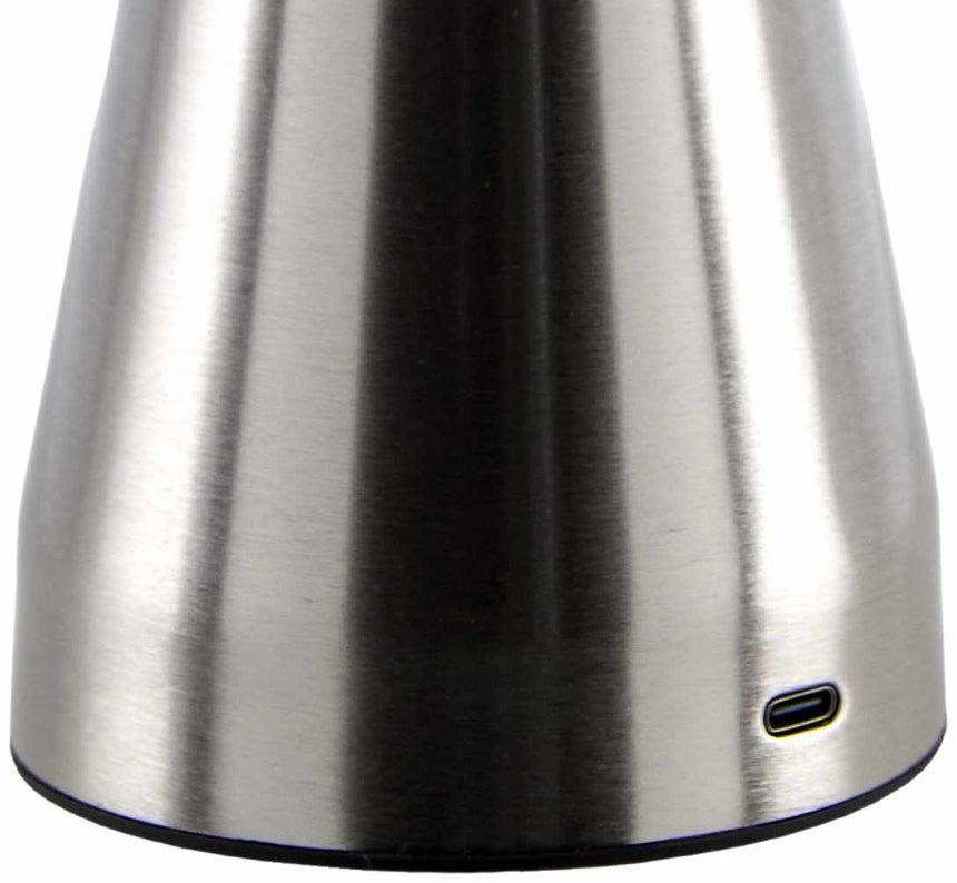 Takhatgarh Metallic - Nickel Table Lamp