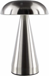 Takhatgarh Metallic - Nickel Table Lamp