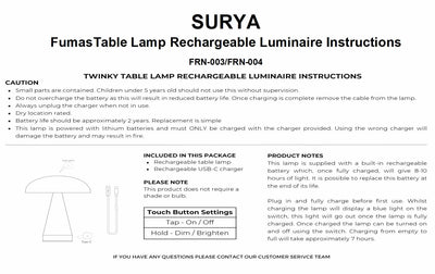 Takhatgarh Table Lamp