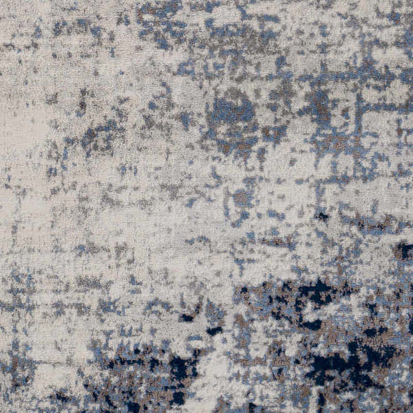 Sample Texanna Abstract Blue/Gray Area Rug