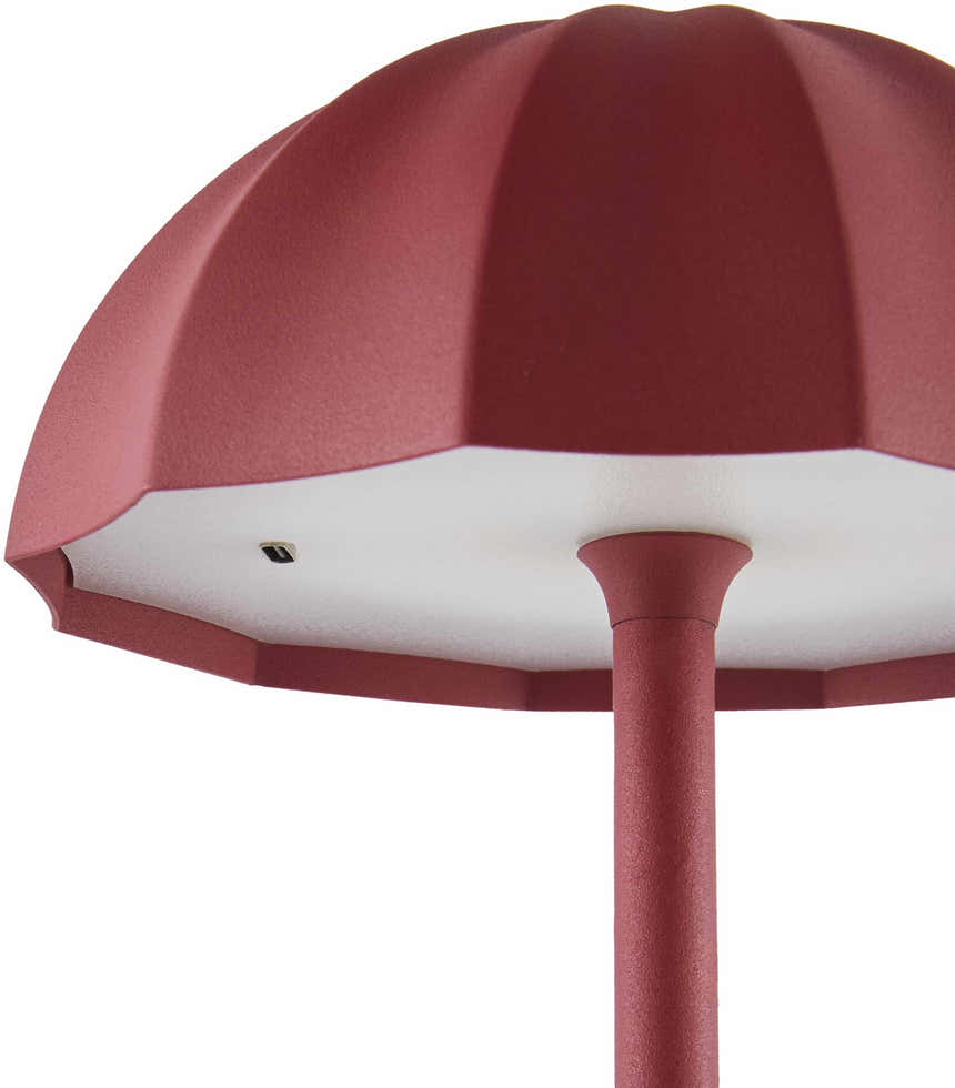Terriente Red Table Lamp