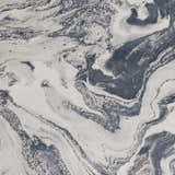 Sample Moana Denim Blue Marble Area Rug
