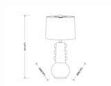 Tapachula White Table Lamp