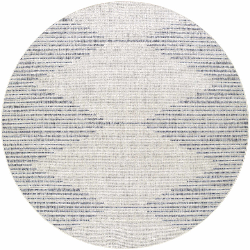 Stephan Gray & Blue Outdoor Rug