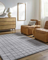 Made to Order Custom Size Toshi Sterling Gray Area Rug