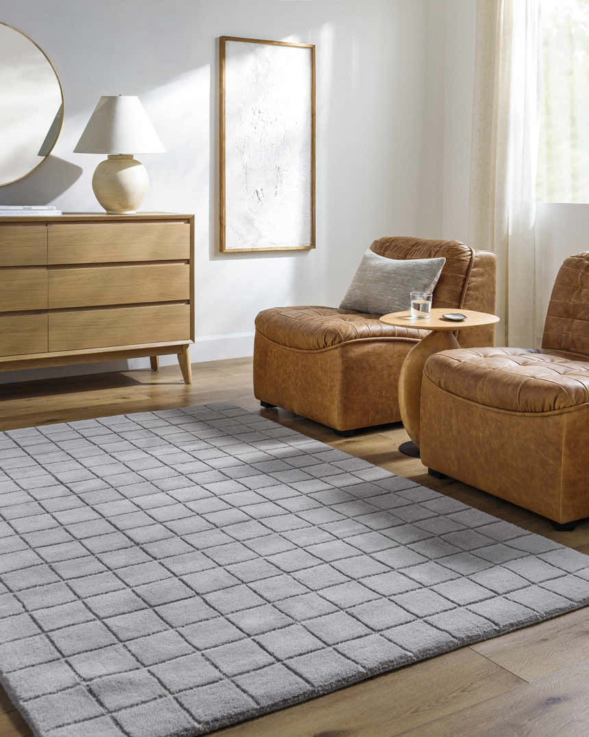 Made to Order Custom Size Toshi Sterling Gray Area Rug