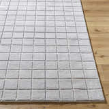 Made to Order Custom Size Toshi Sterling Gray Area Rug