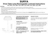 Tornavacas Cream Table Lamp