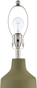 Toamasina Green Table Lamp