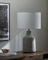 Toamasina Gray Table Lamp