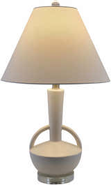 Witmarsum White Table Lamp