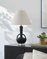 Witmarsum Black Table Lamp