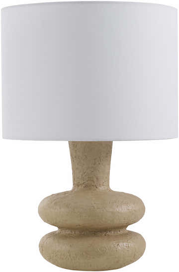 Tuyserkan Beige Ceramic Table Lamp