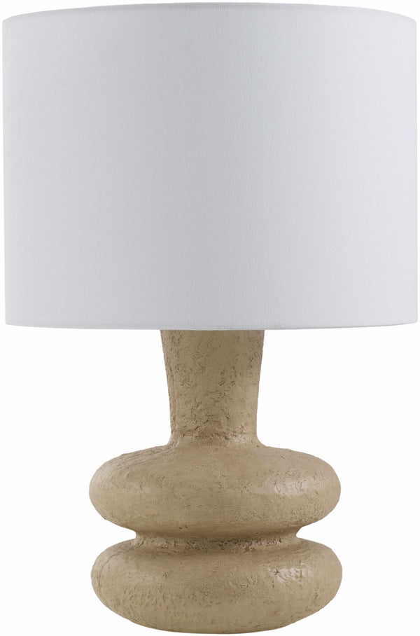 Tuyserkan Beige Ceramic Table Lamp