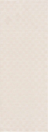 Truls 3D Checkered Washable Rug - Bone