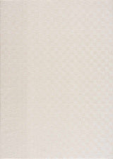 Truls 3D Checkered Washable Rug - Bone