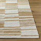 Made to Order Custom Size Thyra Broken-Striped Area Rug