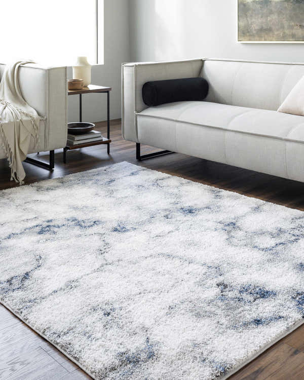 Sample Titan White Area Rug - Clearance