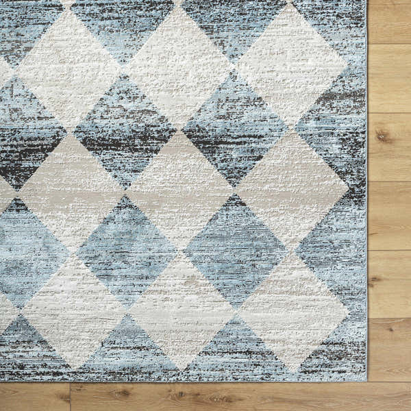 Sample Tuomo Blue Area Rug - Clearance