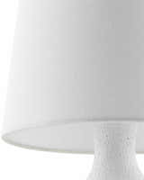 Tqajxe White Table Lamp