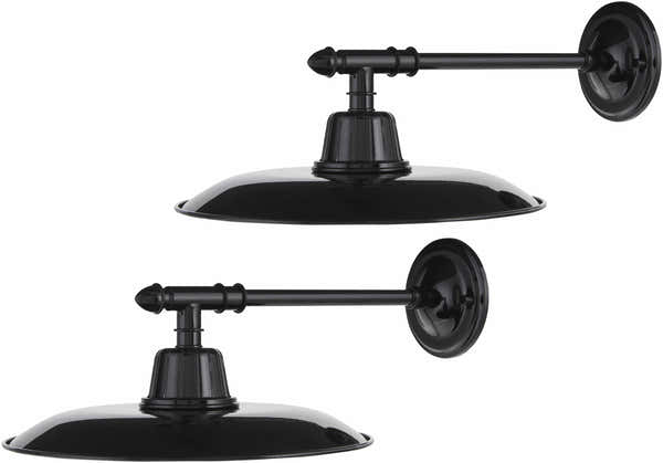 Oberkotzau Black Wall Sconce