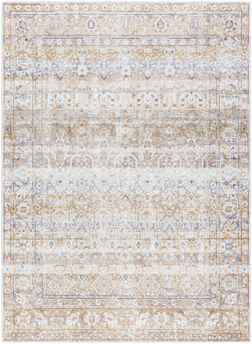 Tywin Vintage Flat Pile Washable Rug