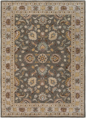 Cherryfield Hand Tufted Taupe Wool Rug