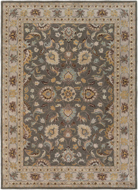 Made to Order Custom Size Cherryfield Hand Tufted Taupe 1005 Area Rug