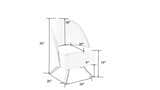Tenampulco Dark Brown Swivel Chair - Clearance