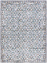 Telma Medium Green Washable Area Rug