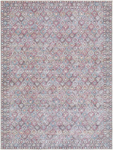 Telma Red Washable Area Rug