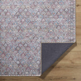 Telma Red Washable Area Rug