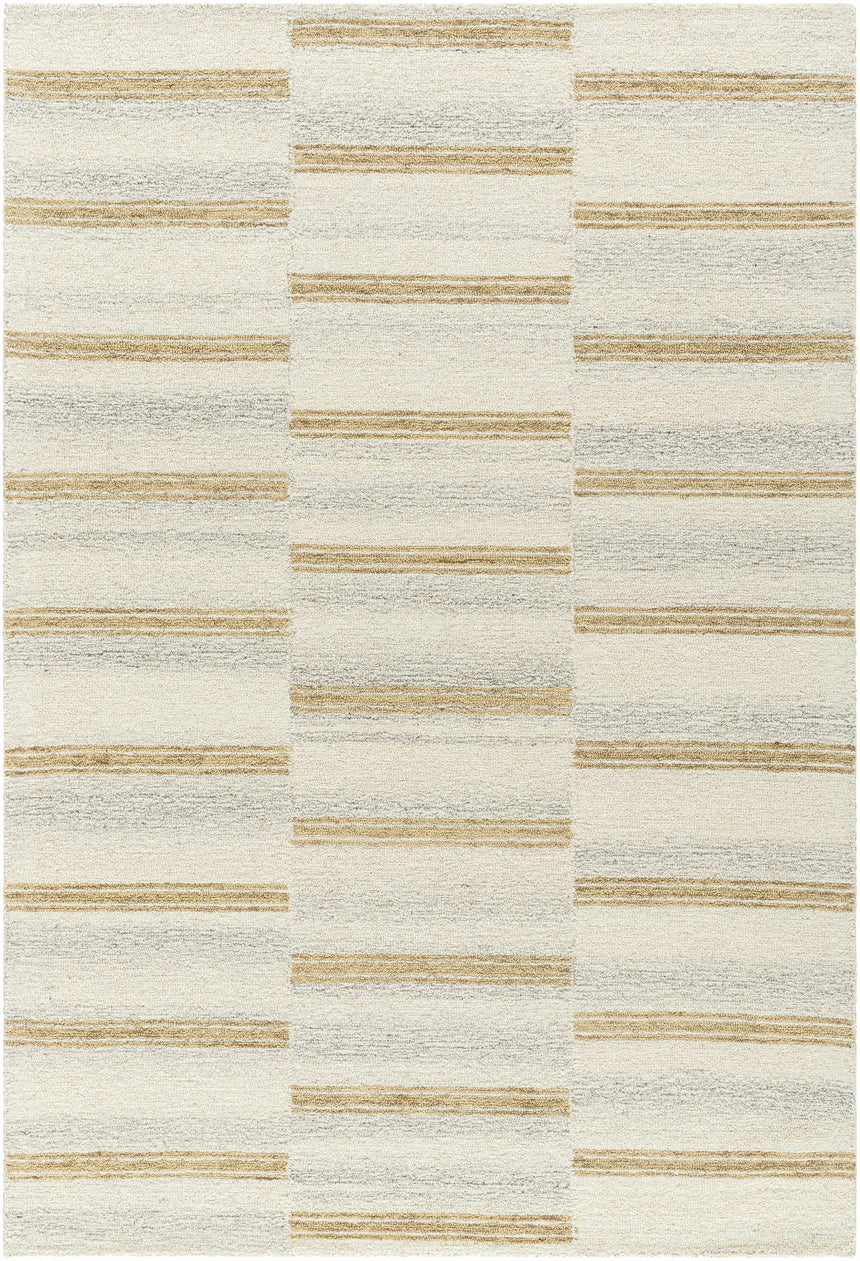 Made to Order Custom Size Toren Broken-Striped Area Rug