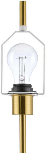 Nokoo Beige Wood Table Lamp with Rubber Wood Base