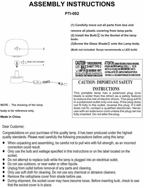 Trasmiras Table Lamp